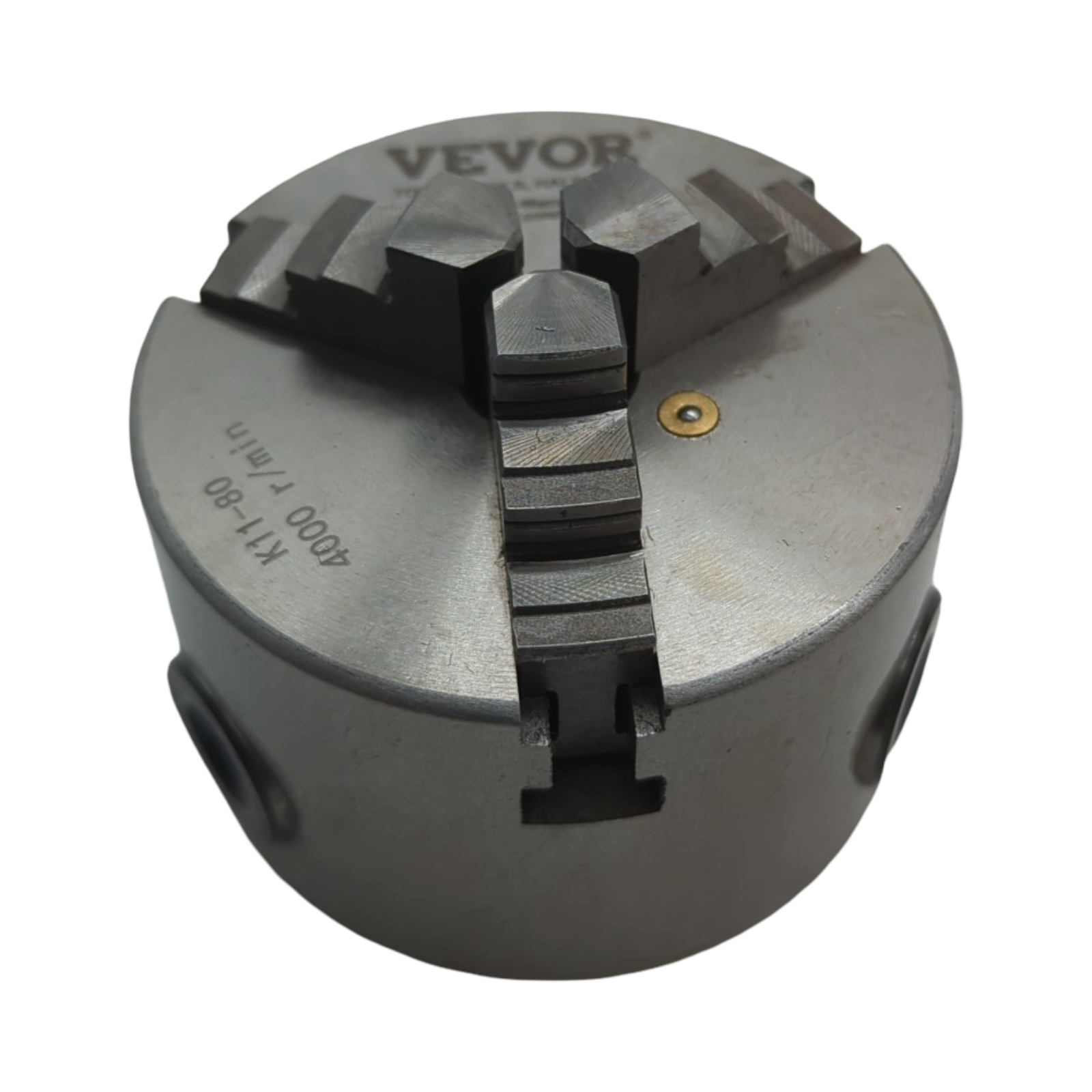 VEVOR 3-Backen-Drehfutter selbstzentrierend 80mm Metall 2-63mm