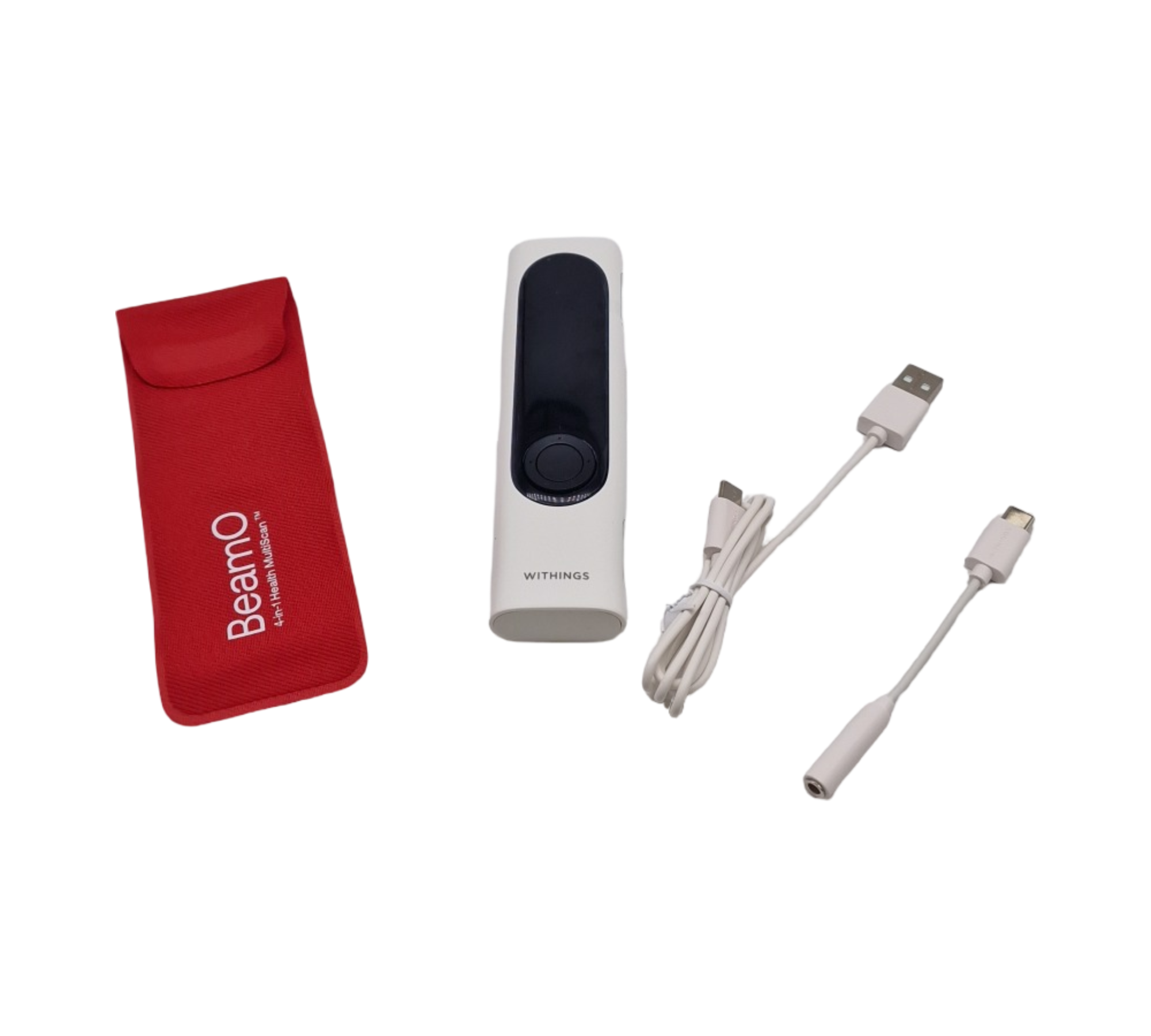 WITHINGS BeamO 4-in-1 Smart Thermometer Pulsoximeter EKG Stethoskop