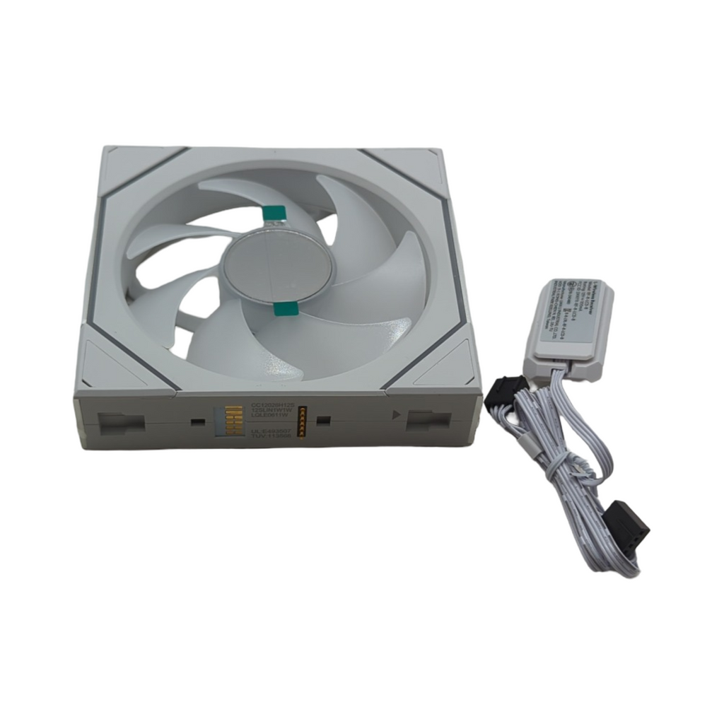 Lian Li UNI FAN SL-INF Gehäuselüfter 120mm weiß ARGB PWM Wireless