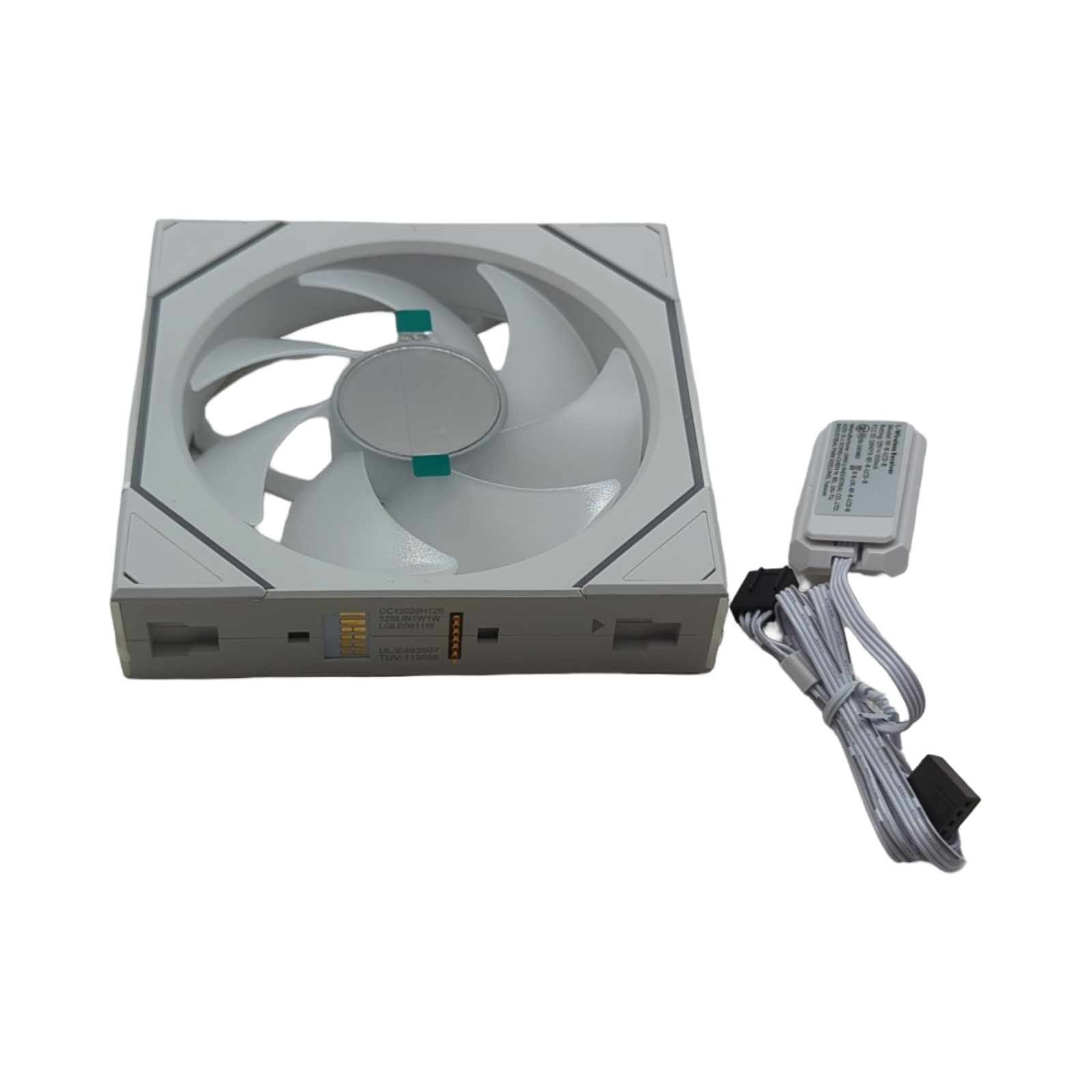 Lian Li UNI FAN SL-INF Gehäuselüfter 120mm weiß ARGB PWM Wireless