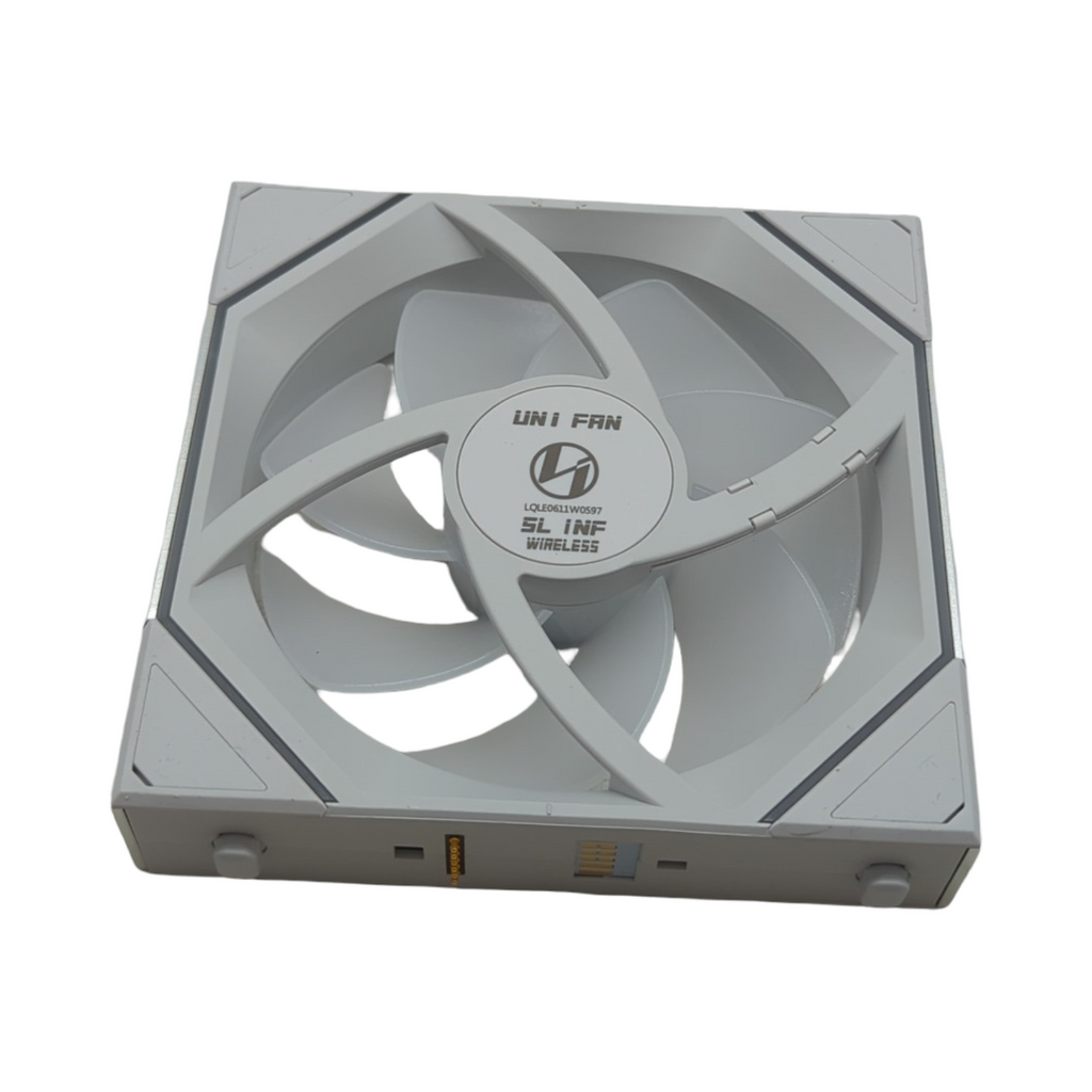 Lian Li UNI FAN SL-INF Gehäuselüfter 120mm weiß ARGB PWM Wireless