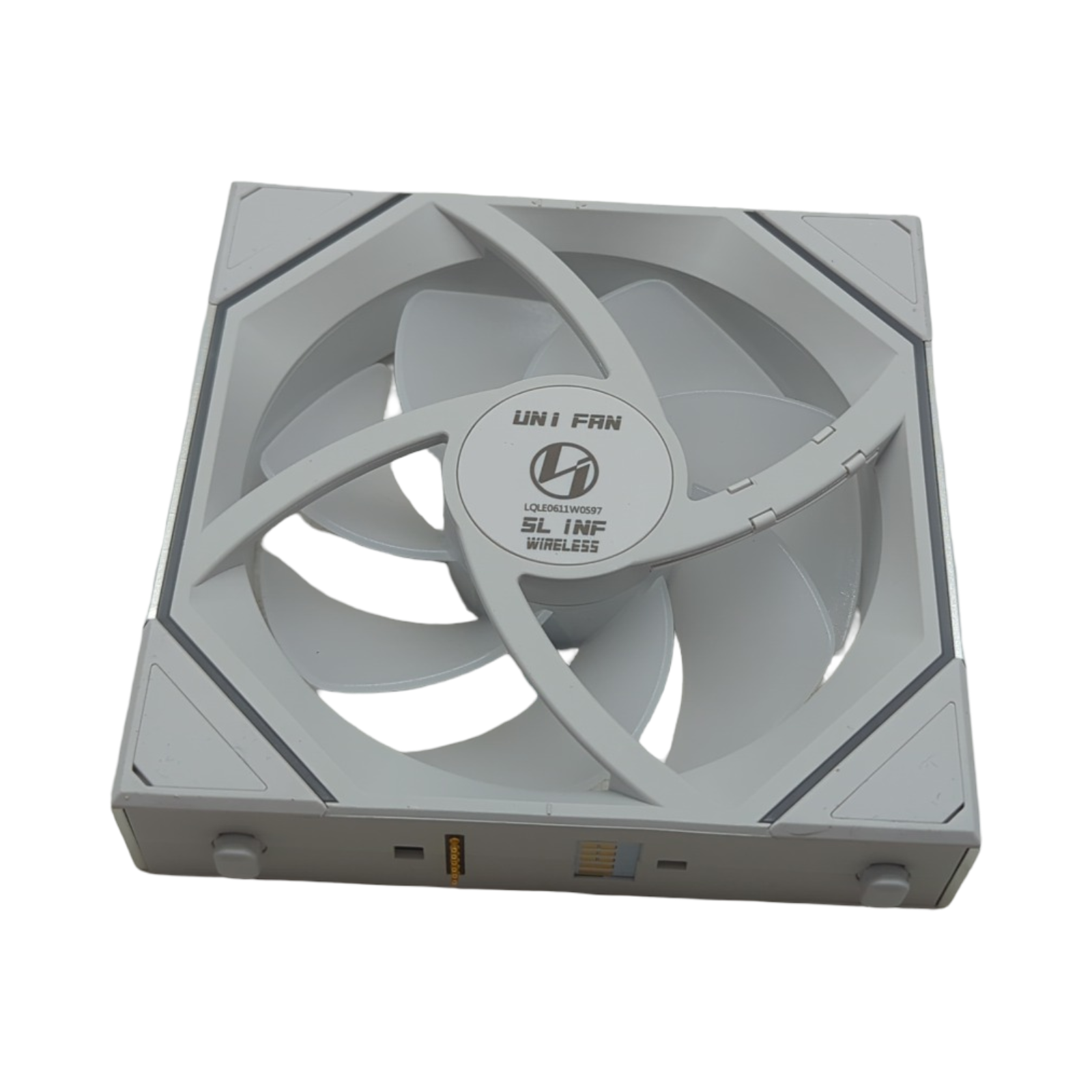 Lian Li UNI FAN SL-INF Gehäuselüfter 120mm weiß ARGB PWM Wireless
