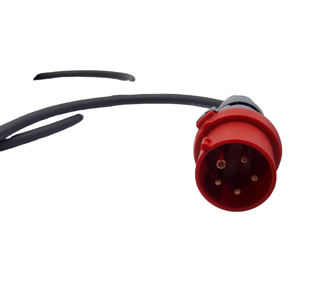 Stromstation Stromverteiler 16A mit 2m H07RN-F 5G2,5 Kabel IP44 für Baustellen und Außenbereich
