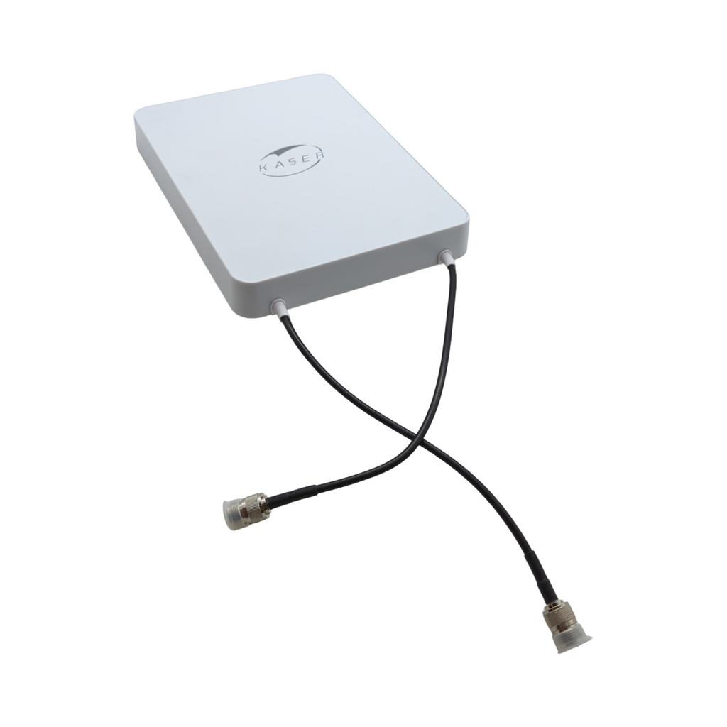 KASER 5G LTE Mimo Richtantenne Outdoor 3300-3800MHz bis 15dBi kompatibel 5G Router N-SMA TS9 Adapter