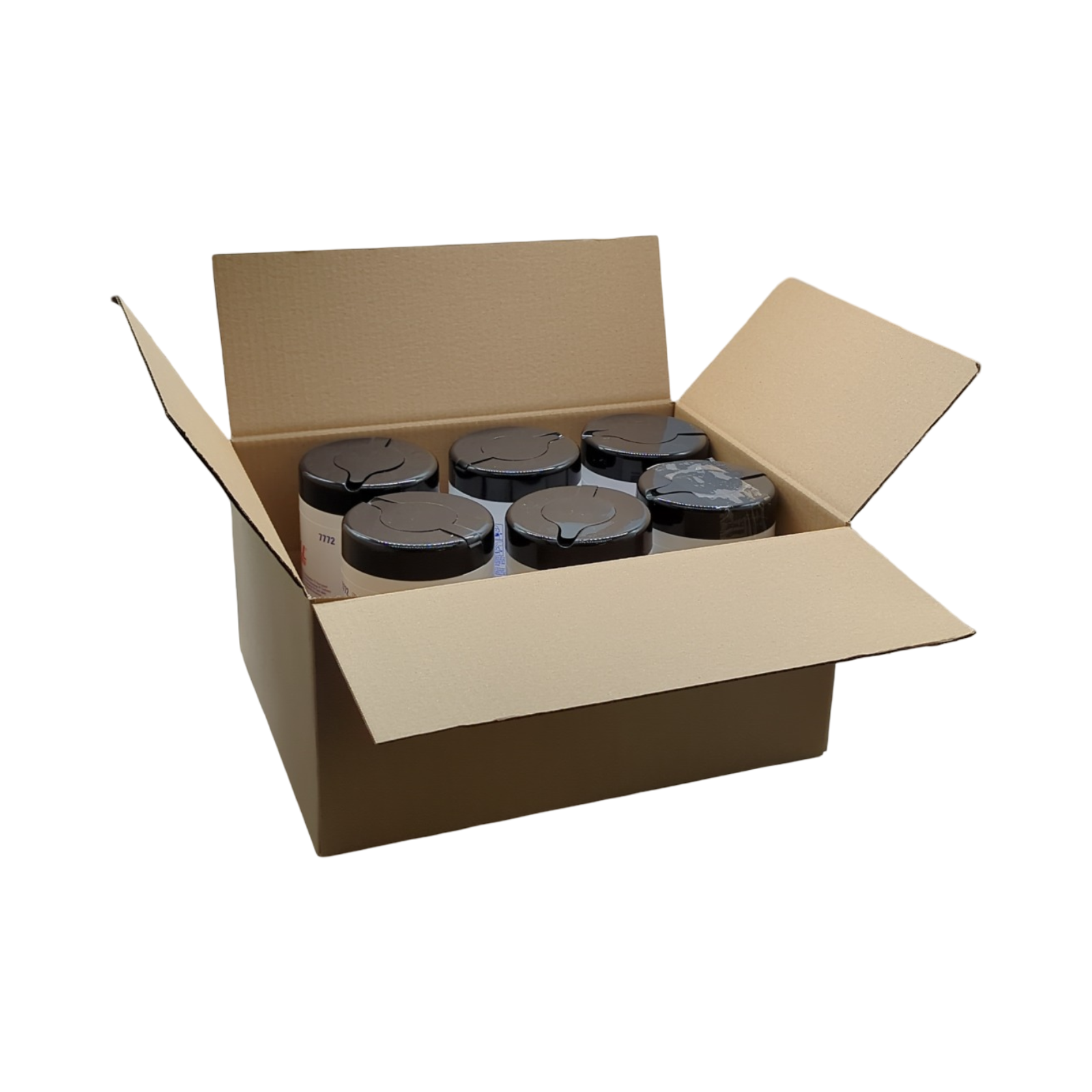 WypAll 7772 Reinigungstücher Nachfüllpackung grün 1-lagig industriell vorgetränkt zweiseitig verwendbar 6x5 Spenderbehälter