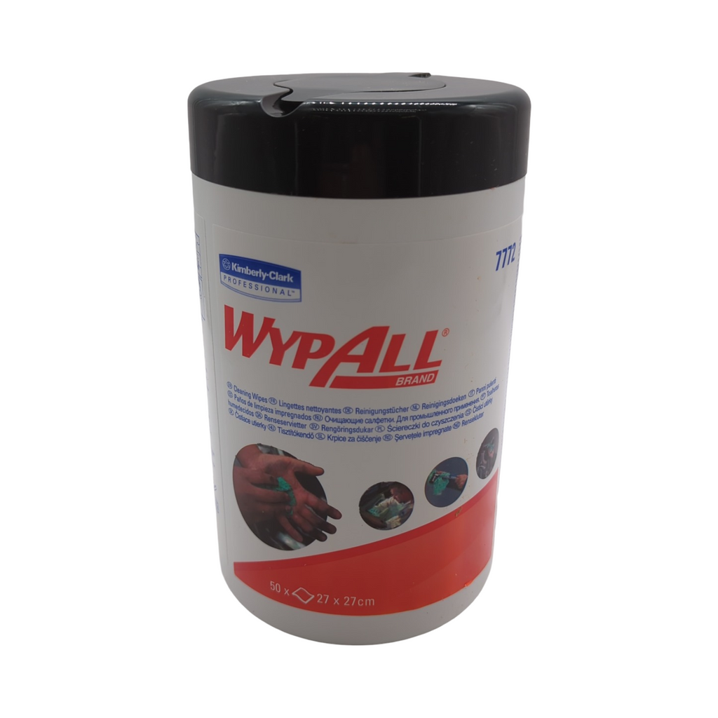 WypAll 7772 Reinigungstücher Nachfüllpackung grün 1-lagig industriell vorgetränkt zweiseitig verwendbar 6x5 Spenderbehälter