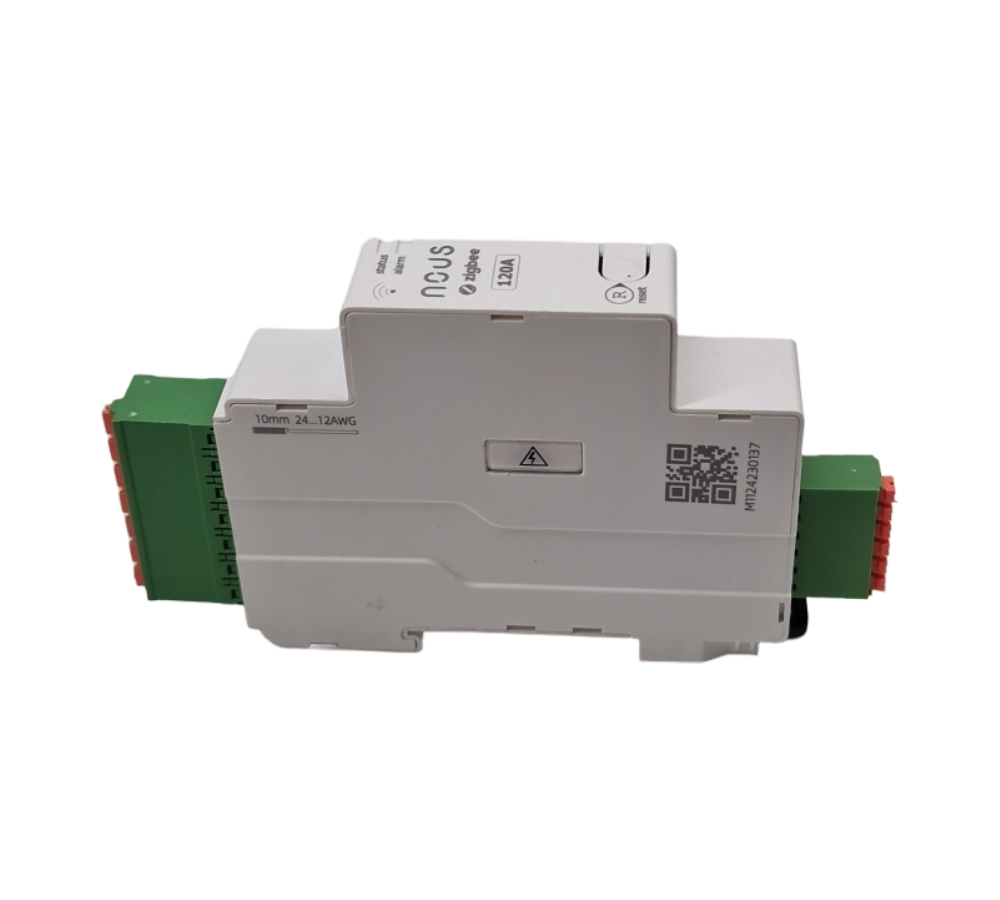 NOUS ZigBee Smart DIN Stromzähler 120A, Energieverbrauchsmonitor, Kompatibel mit Alexa & Google Home, DIN-Schienenmontage, Echtzeit-Überwachung