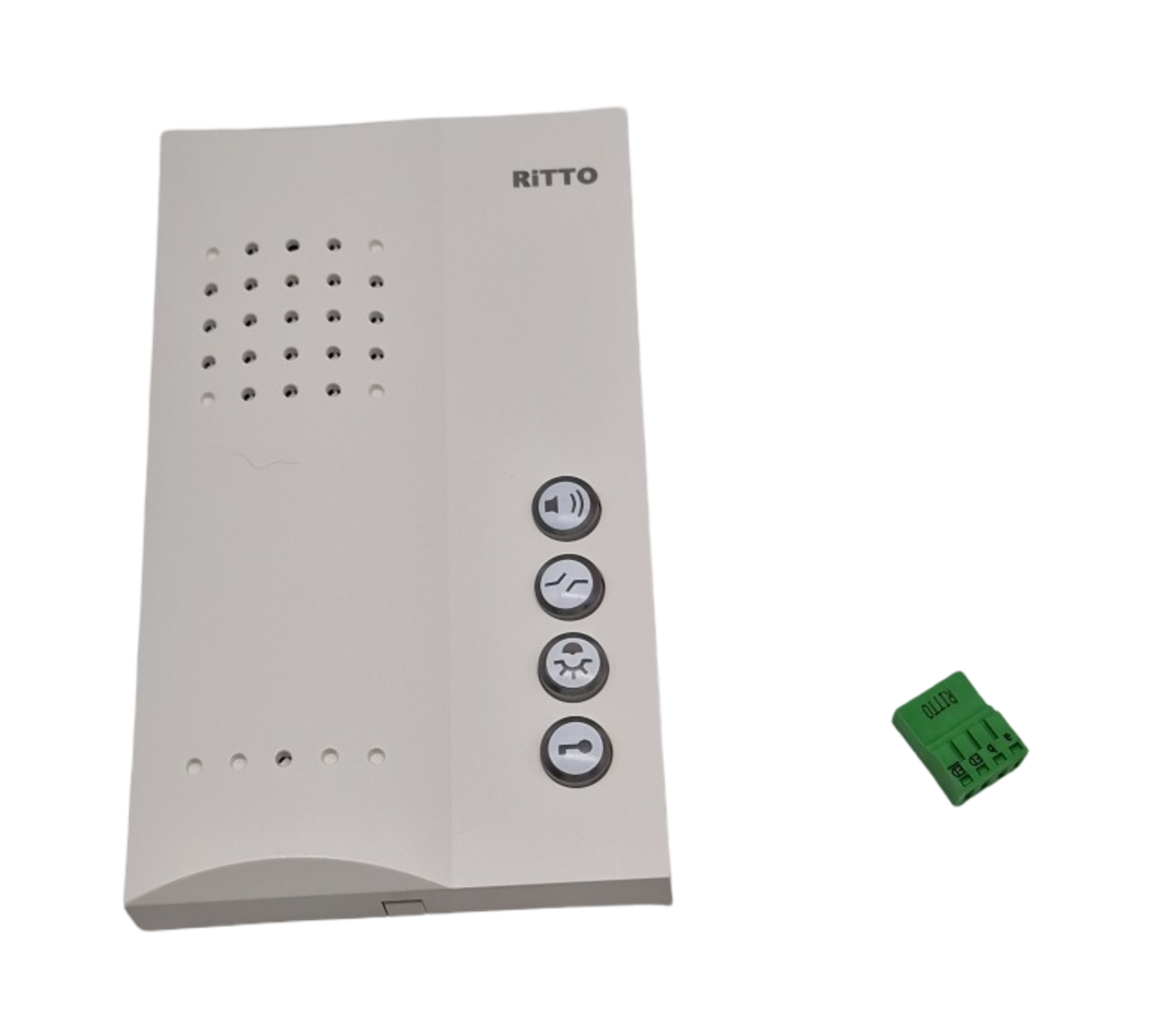 Ritto 1713270 Kompakt-Sprechstelle Gegensprechanlage Weiß