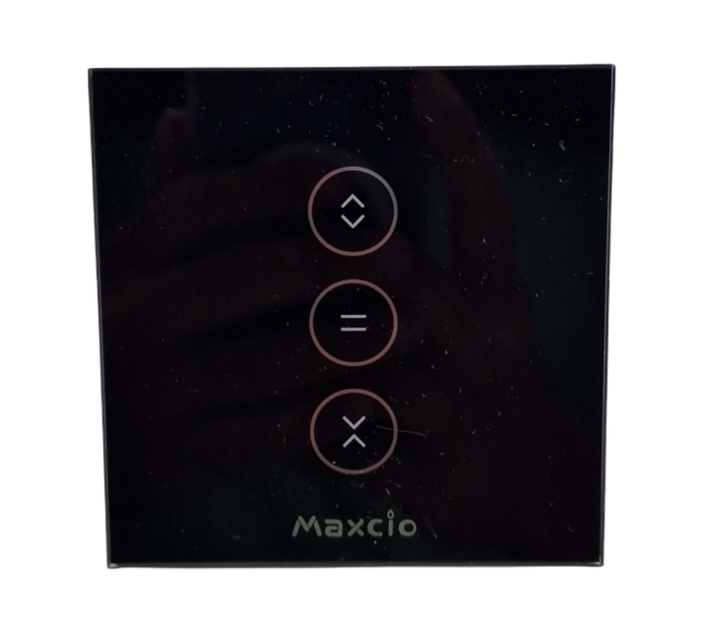 Maxcio WLAN Rolladenschalter, Rolladen Zeitschaltuhr Kompatibel mit Alexa & Google Home, Smart Home Schalter für Markise, Jalousie, Vorhang, Sonnen...