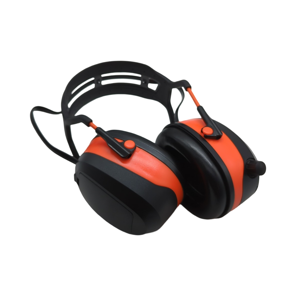 Gardtech Gehörschutz Bluetooth FM Radio MP3 Player wiederaufladbar LCD-Display NRR 29dB für Garten Werk