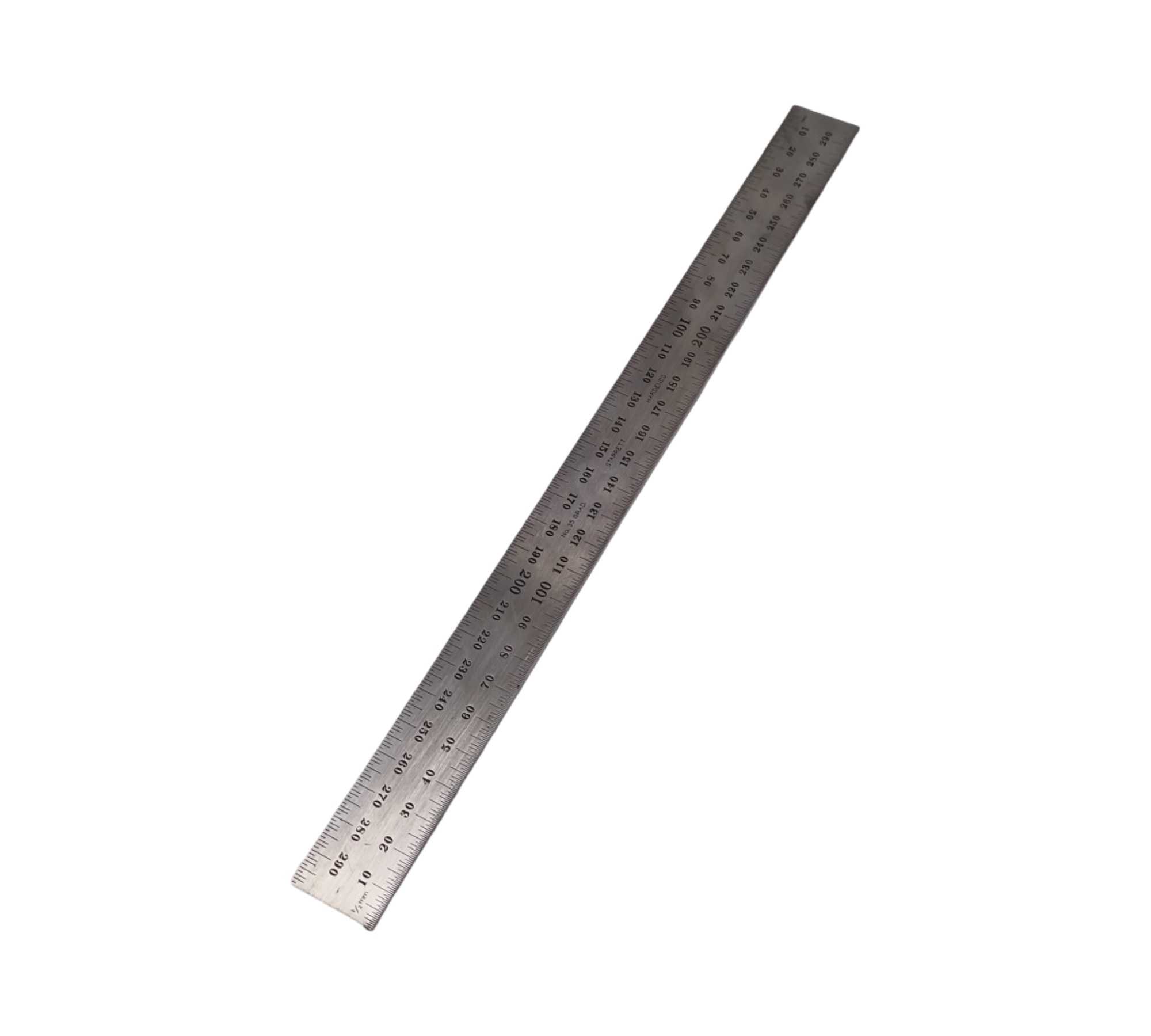 Starrett 11MH-300 Vierkantkopf Gusseisen quadratisch schwarze Faltenoberfläche 300 mm