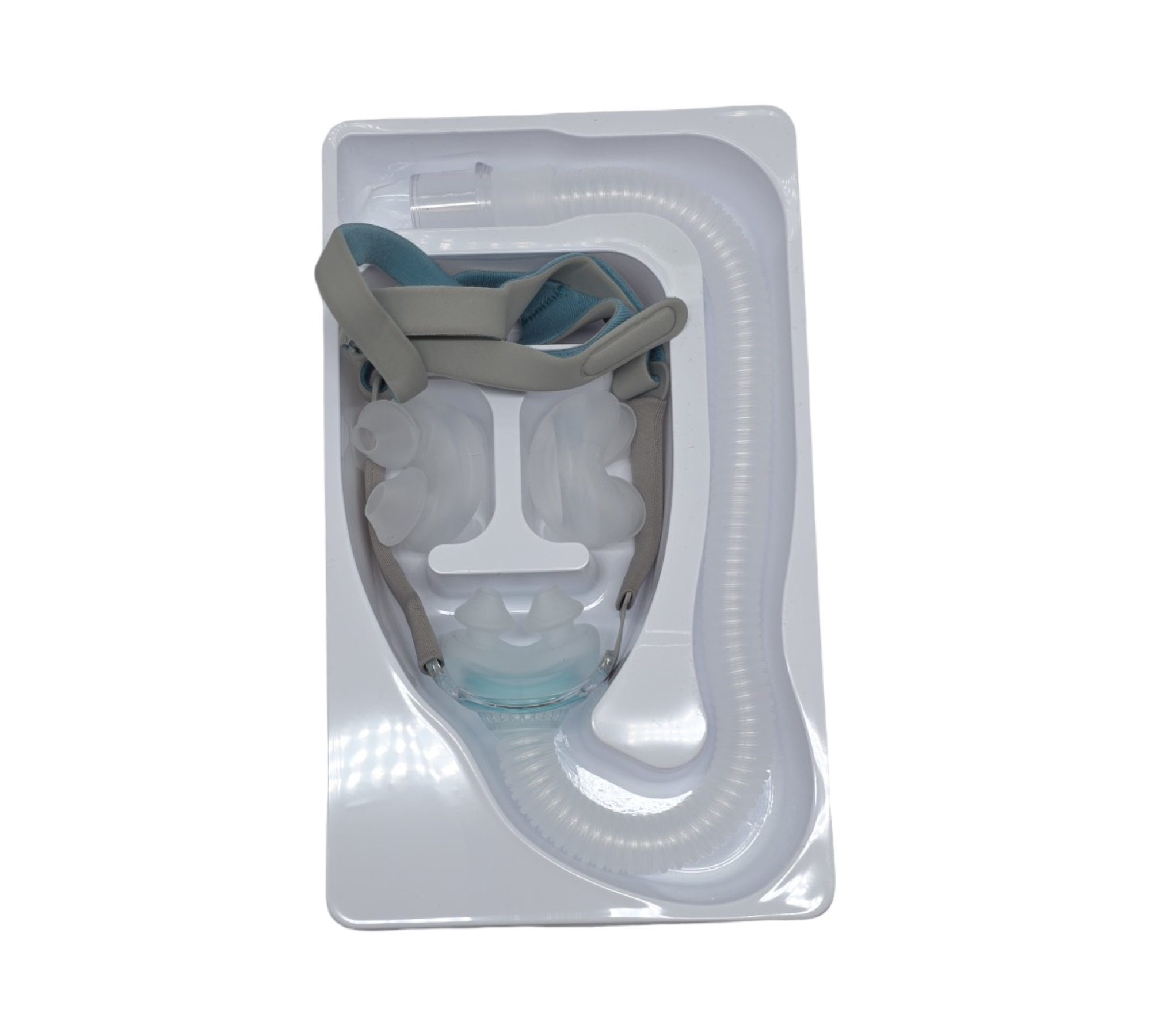 CPAP Nasenmasken-Ohrstütze Halterung vollständiger Kopfband-Schlauchträger verschiedene Größen S/M/L