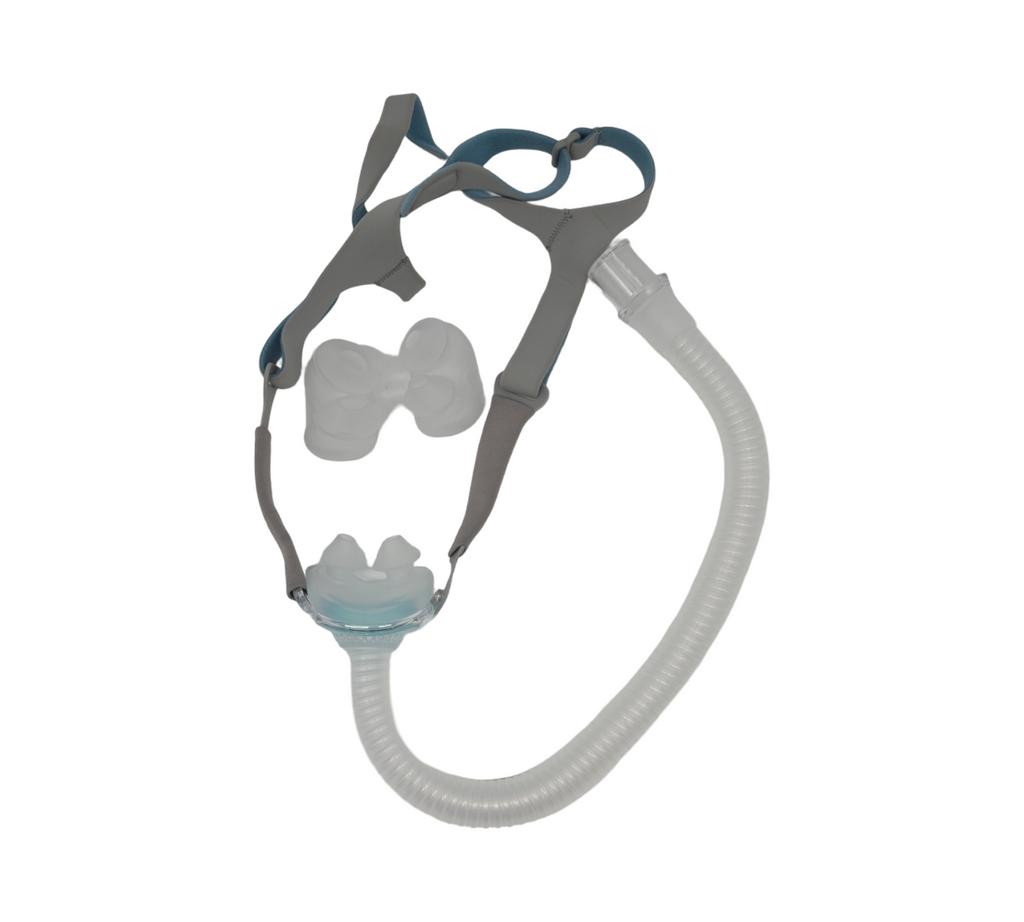 CPAP Nasenmasken-Ohrstütze Halterung vollständiger Kopfband-Schlauchträger verschiedene Größen S/M/L