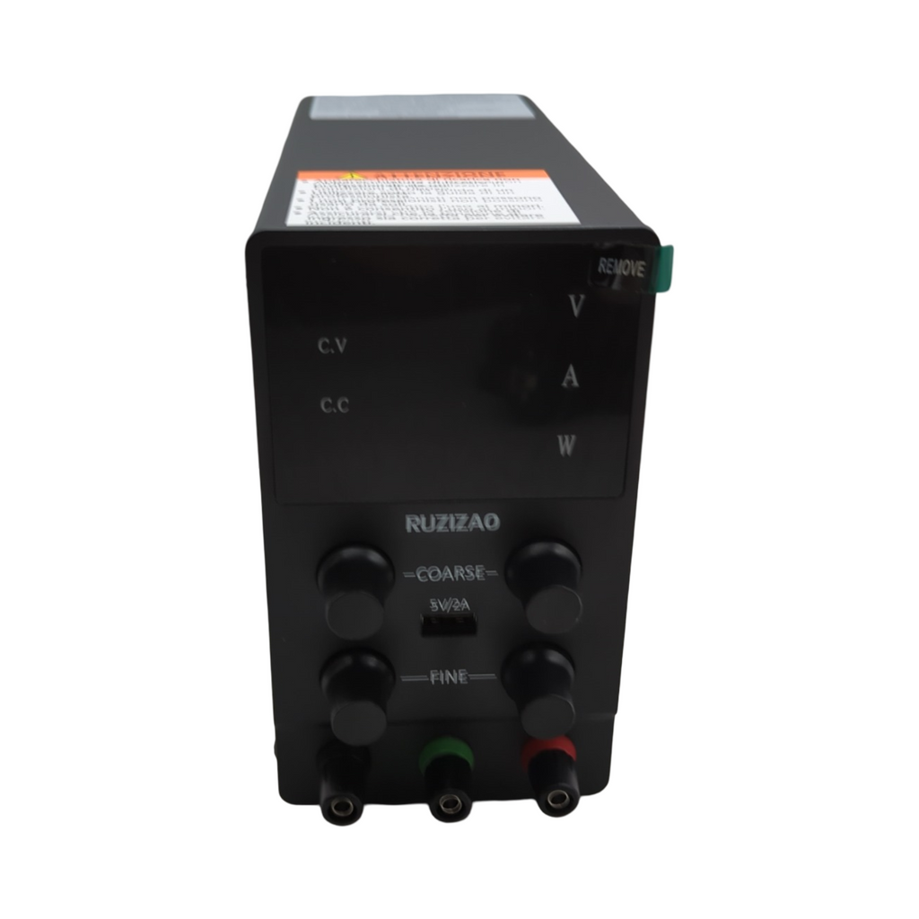 RUZIZAO Labornetzteil 30V 5A einstellbar stabilisiert DC Tischnetzteil LED-Display USB-Anschluss