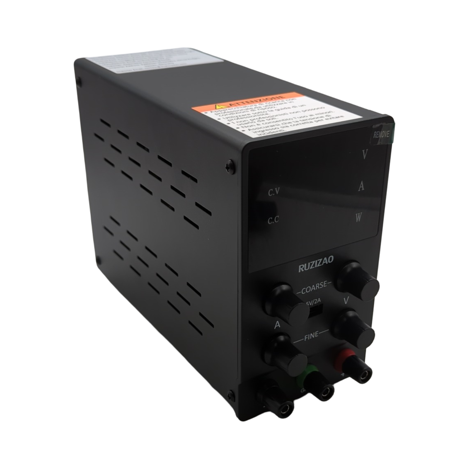 RUZIZAO Labornetzteil 30V 5A einstellbar stabilisiert DC Tischnetzteil LED-Display USB-Anschluss