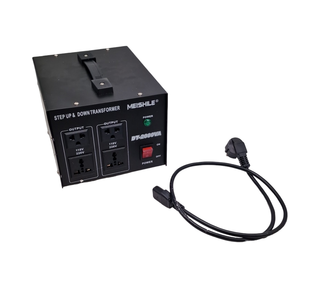 MEISHILE Transformator Stromwandler 2000 Watt 220V auf 110V Step Up Down Voltage Converter