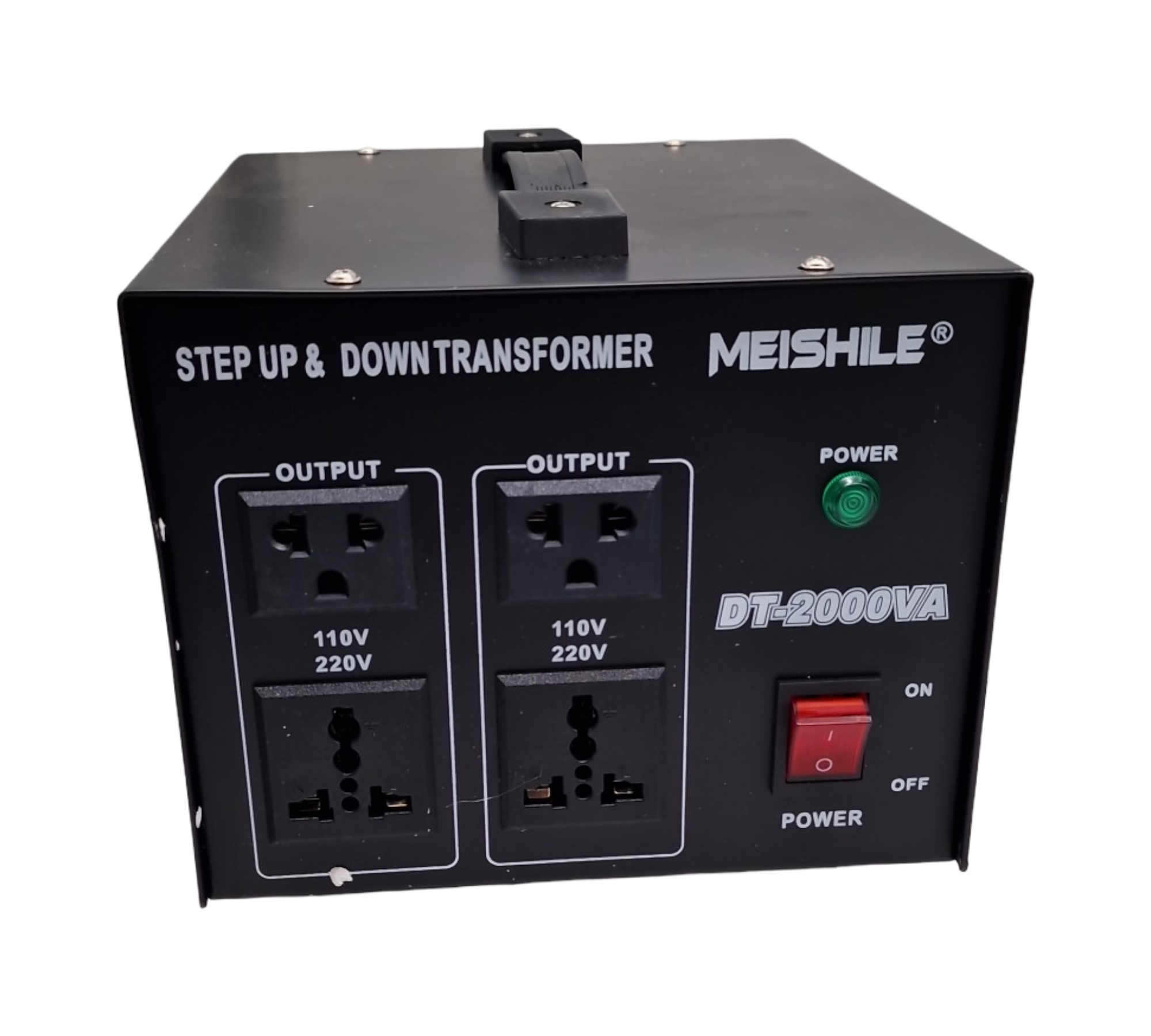 MEISHILE Transformator Stromwandler 2000 Watt 220V auf 110V Step Up Down Voltage Converter