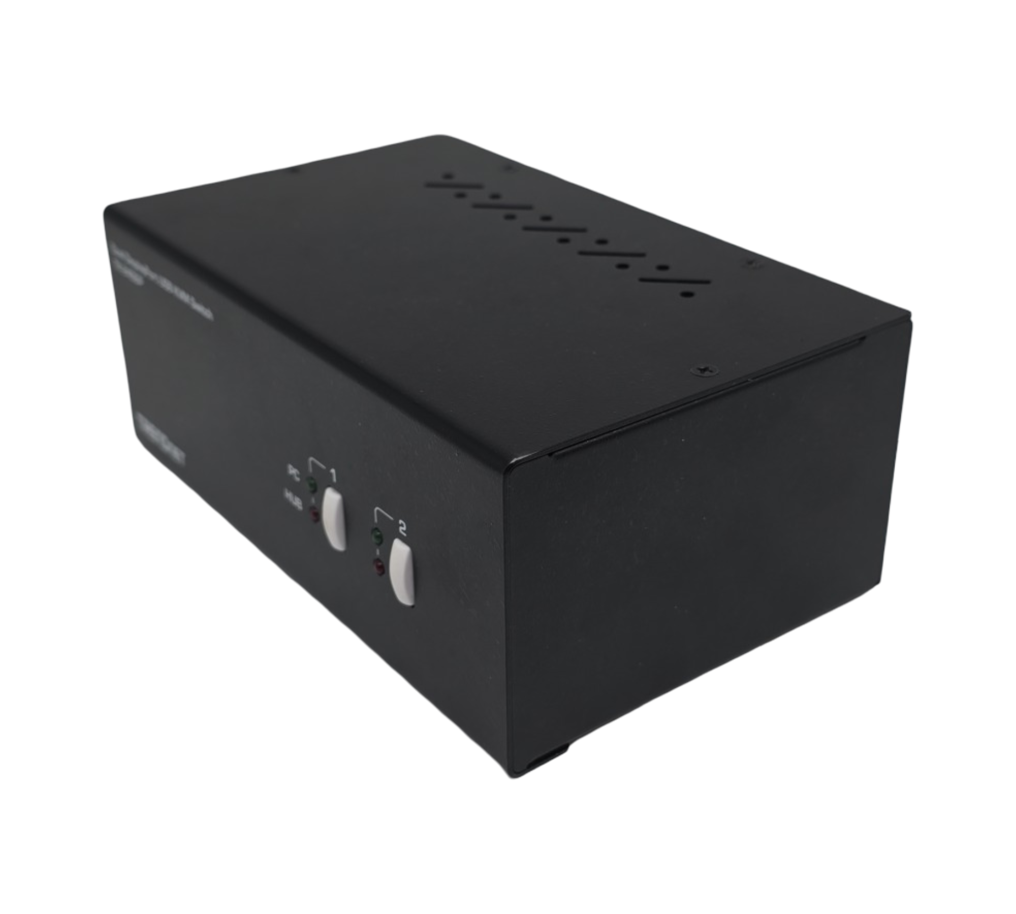 TRENDnet TK-240DP 2-Port Dual Monitor DisplayPort KVM Switch mit Audio USB 2.0 Hub schwarz