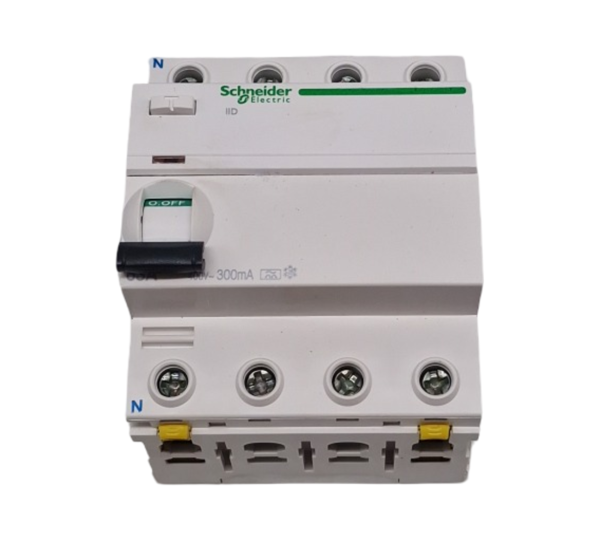 Schneider Electric Acti9 iID FI-Schutzschalter 4-polig 63A 300mA Typ A