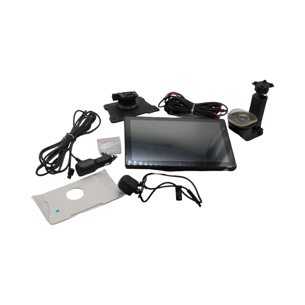 VEVOR Autoradio kabellos Touchscreen CarPlay Android Auto HD-Display Front- Rückfahrkamera 228,6mm