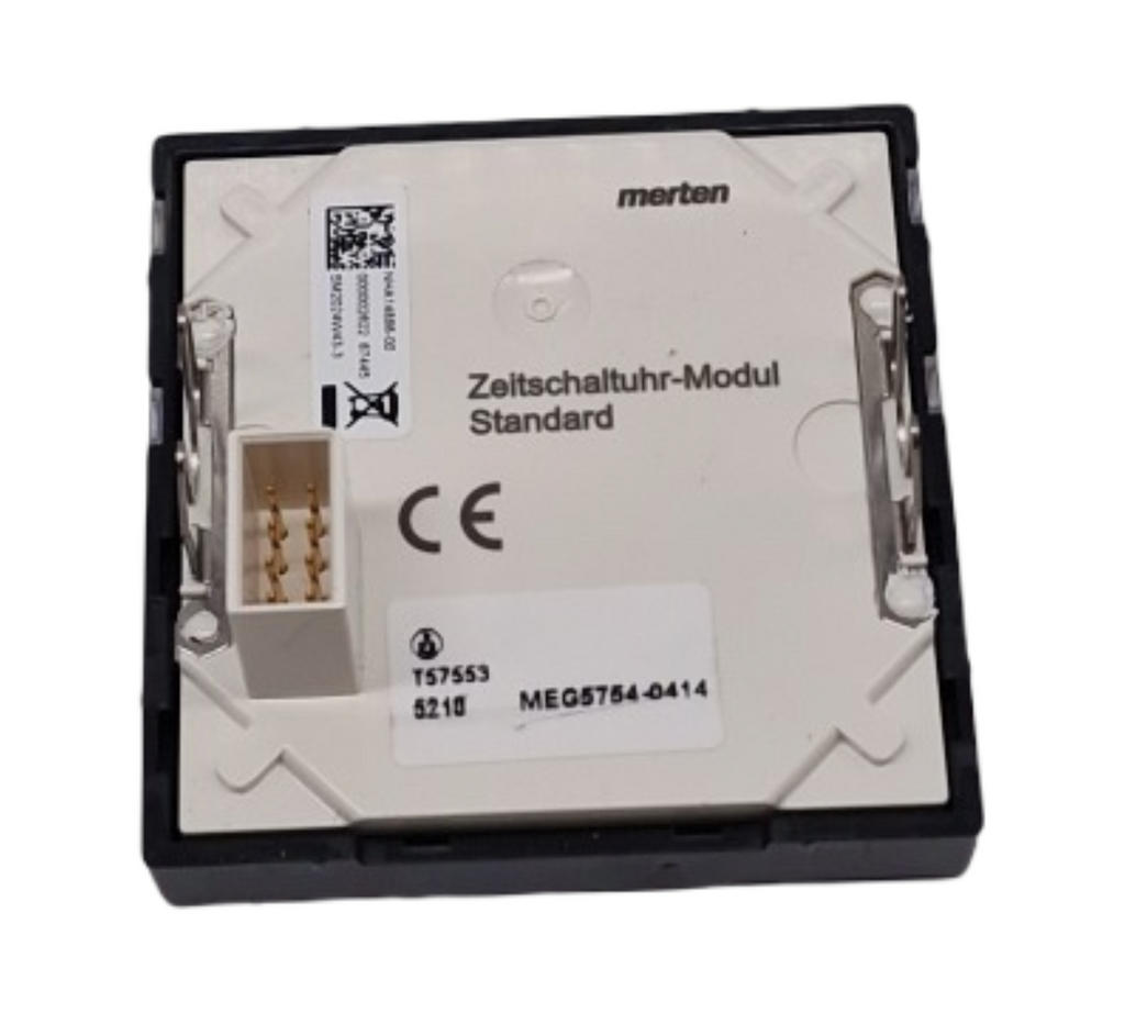 Merten MEG5754 digitales Zeitschaltuhr-Modul mit Schalter Unterputz anthrazit für Innenbereich System M