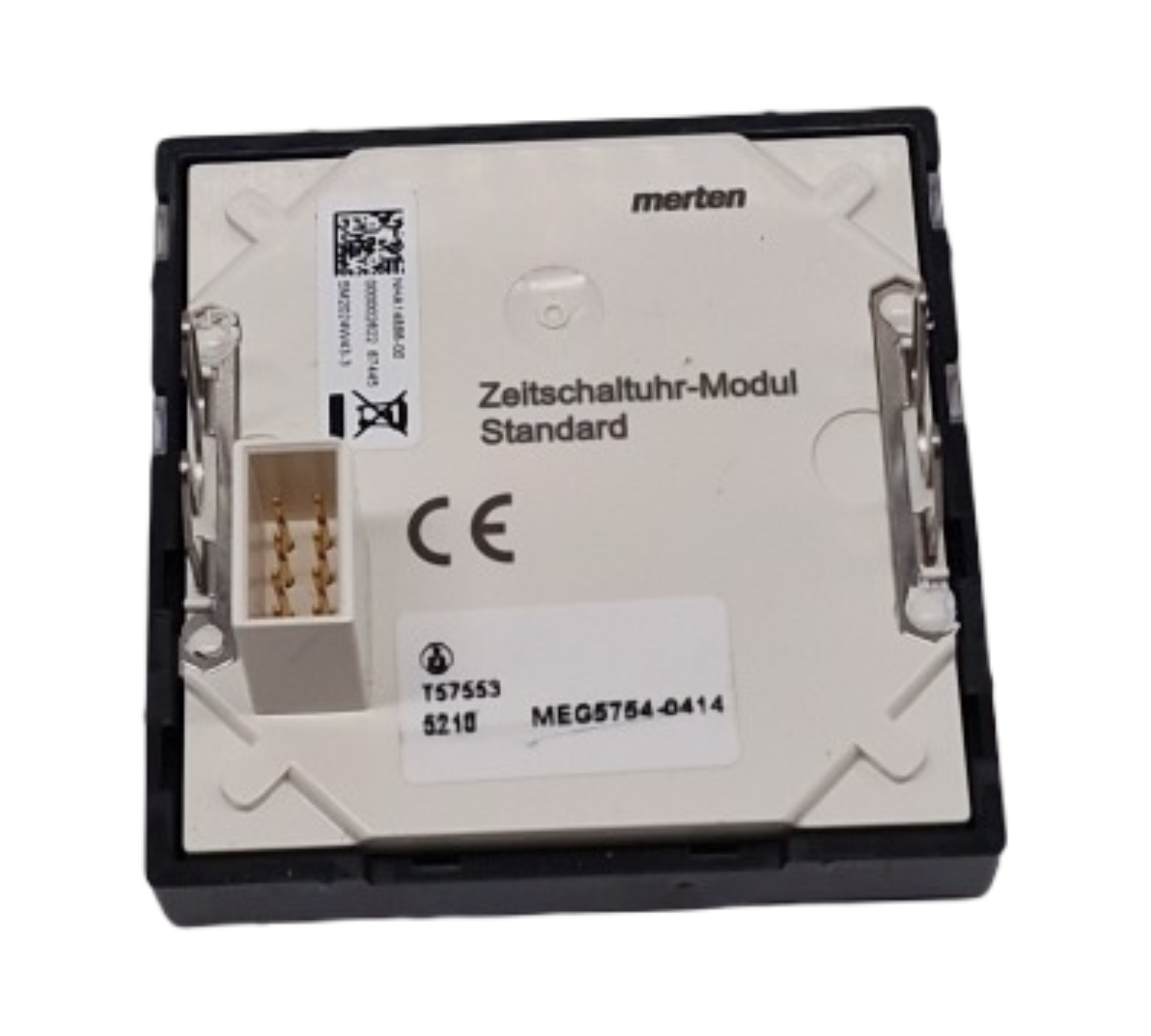Merten MEG5754 digitales Zeitschaltuhr-Modul mit Schalter Unterputz anthrazit für Innenbereich System M