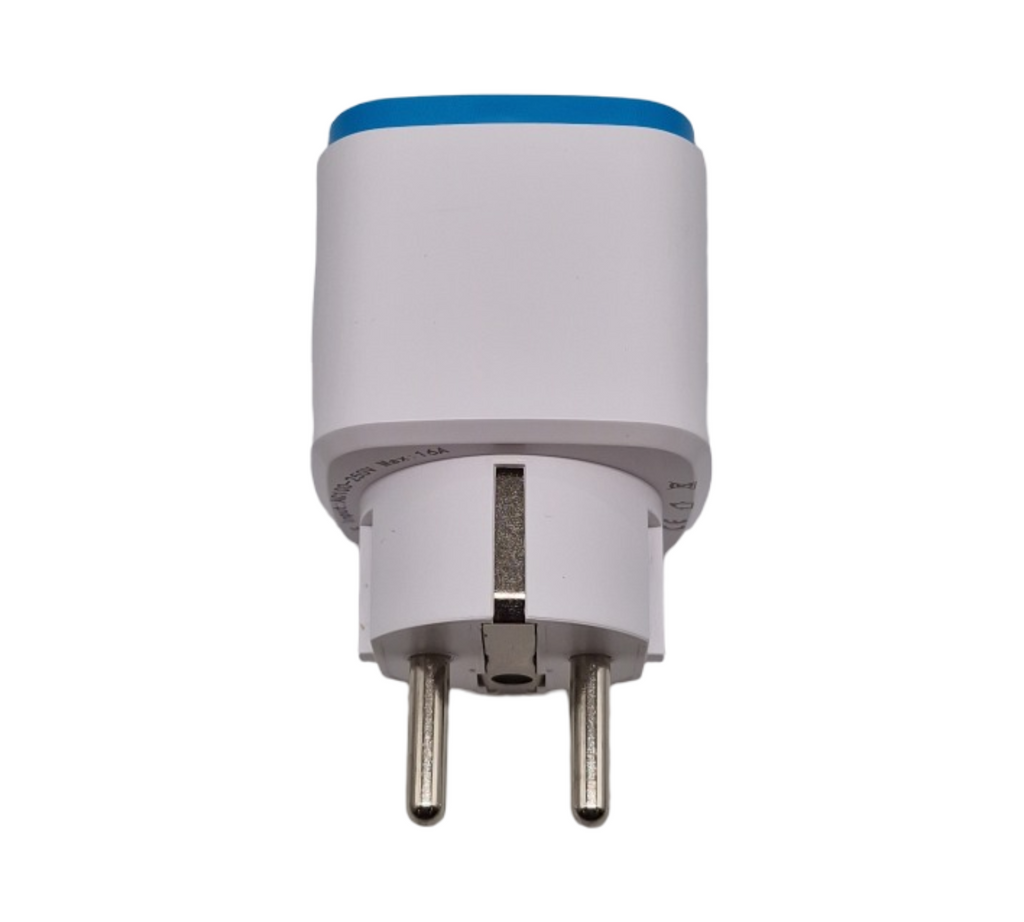 SURFOU Prise Connectée Typ E WLAN-Steckdose kompatibel mit Alexa Google Home SmartThings programmierbar