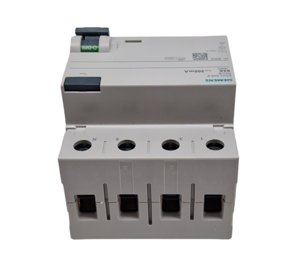 SIEMENS FI Schutzschalter 4-polig Typ A 63A 300mA