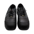 ELTEN Reaction XXT Sicherheitsschuhe Low S3S Damen Herren Leder Kunststoffkappe leicht robust Schwarz Grau Größe 48