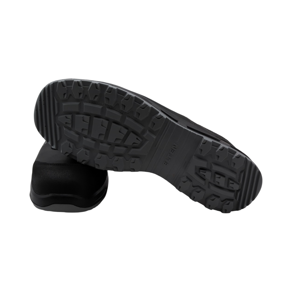 ELTEN Reaction XXT Sicherheitsschuhe Low S3S Damen Herren Leder Kunststoffkappe leicht robust Schwarz Grau Größe 48