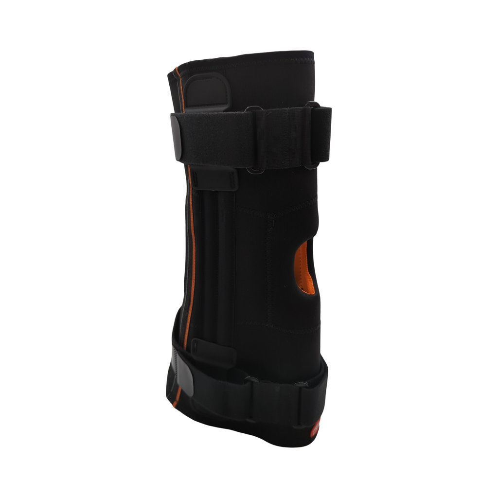Genufit 08 Kniebandage AirX Stoff Spiralstreben Patellastabilisator Größe L