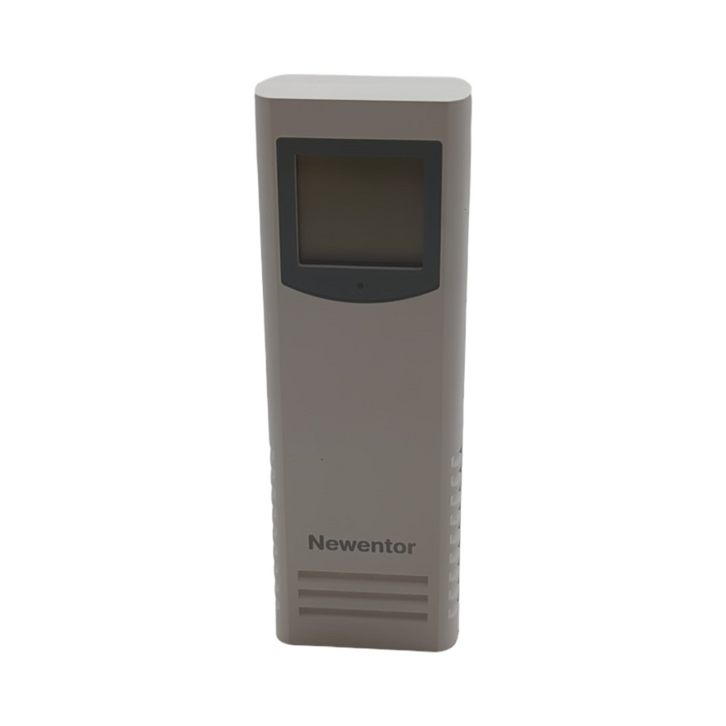 Newentor Wetterstation Funk mit Außensensor VA-Display dauerhafte Beleuchtung