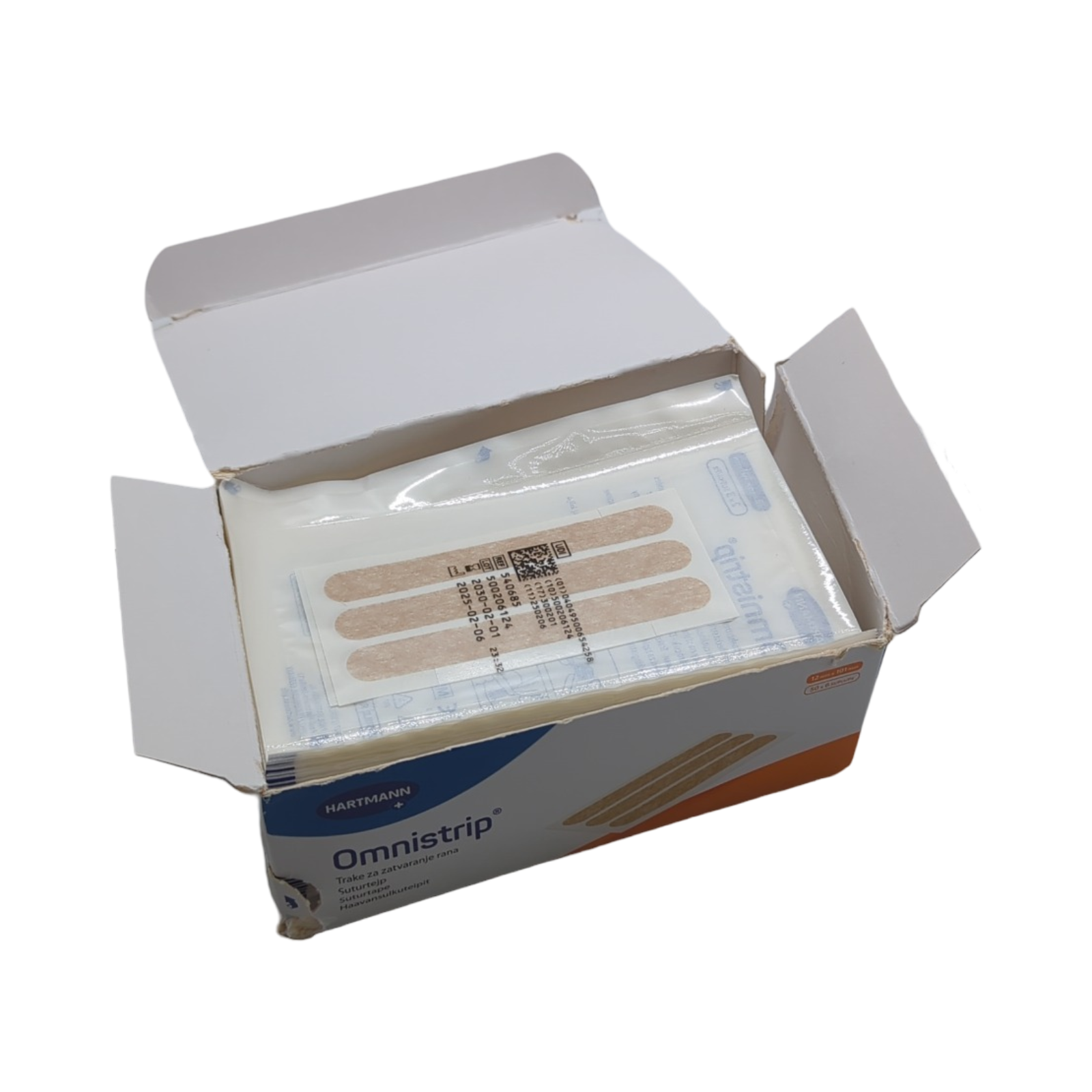 Hartmann Omnistrip Wundverschlussstreifen 12x101mm atraumatisch kleine Wunden chirurgische Schnitte