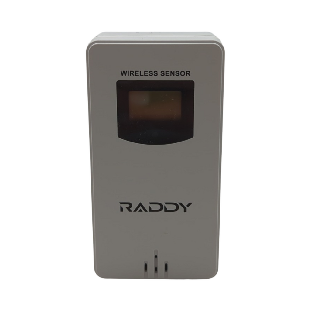 Raddy N75 Wi-Fi Funk-Wetterstation mit Außensensor APP-Steuerung Innen Außen 7,5 Zoll