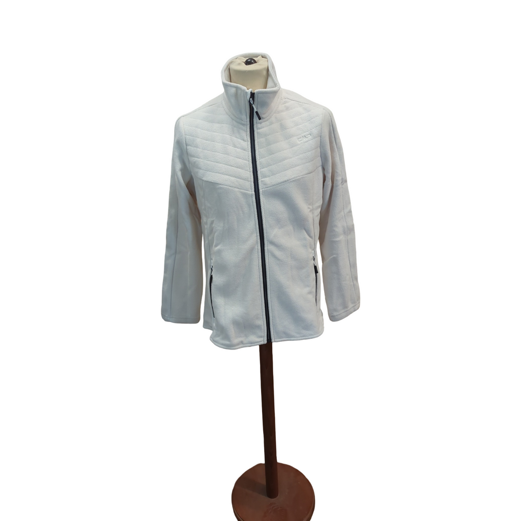 CMP Knit Tech Damen Fleecejacke B.Co Gesso Größe 52