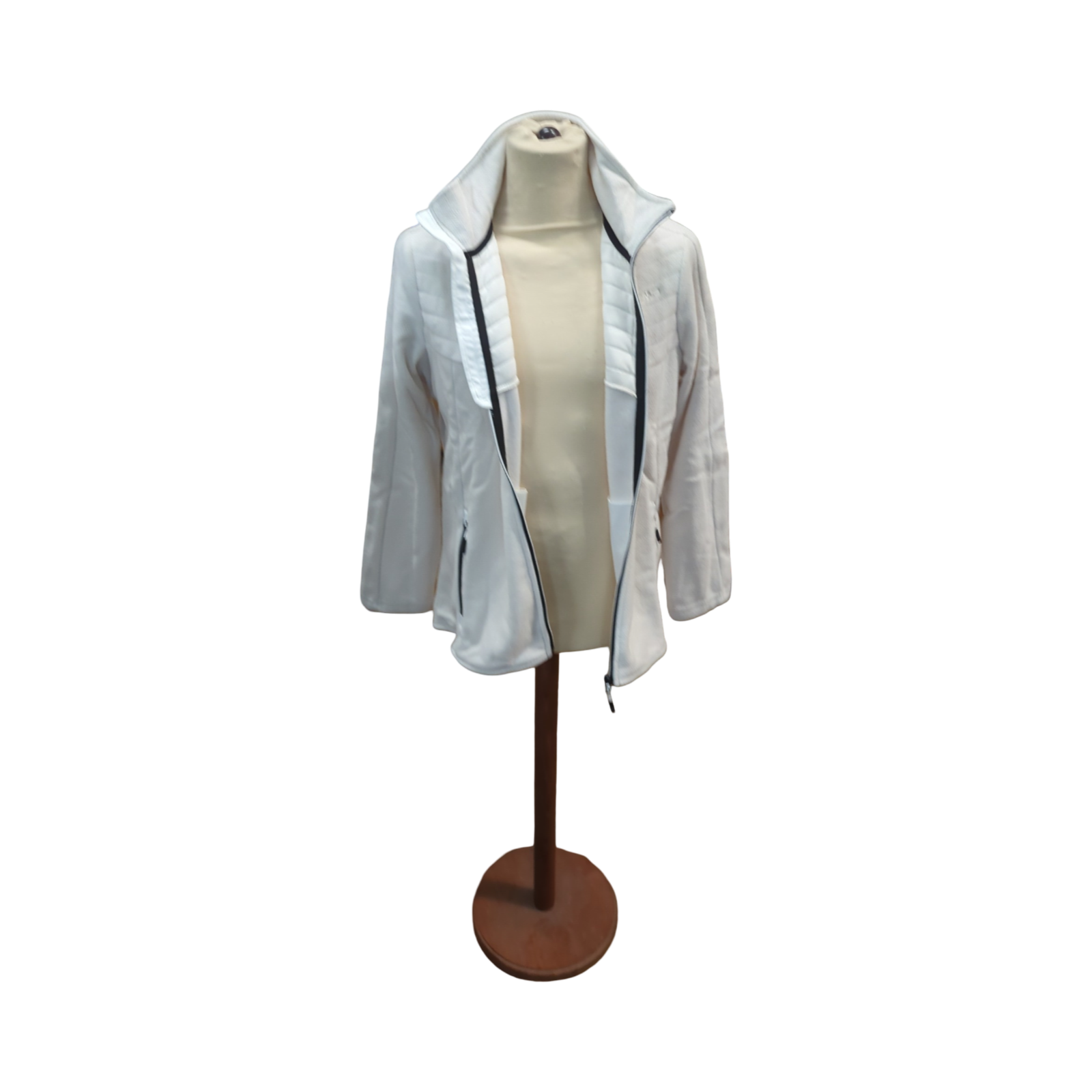 CMP Knit Tech Damen Fleecejacke B.Co Gesso Größe 52