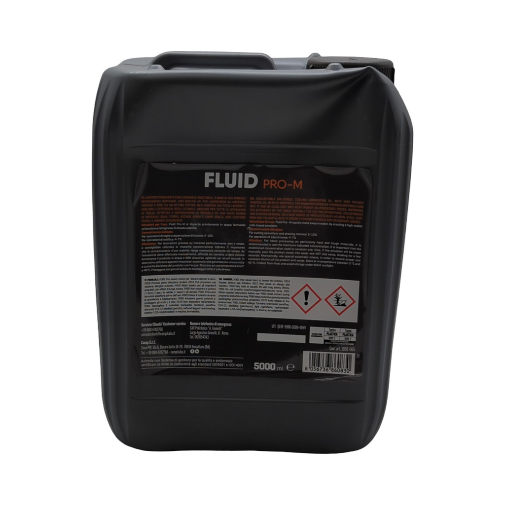 CAMP FLUID PRO-M Kühlschmierstofföl Emulgierbar mineralisch biostabil EP-Additive 5 Liter