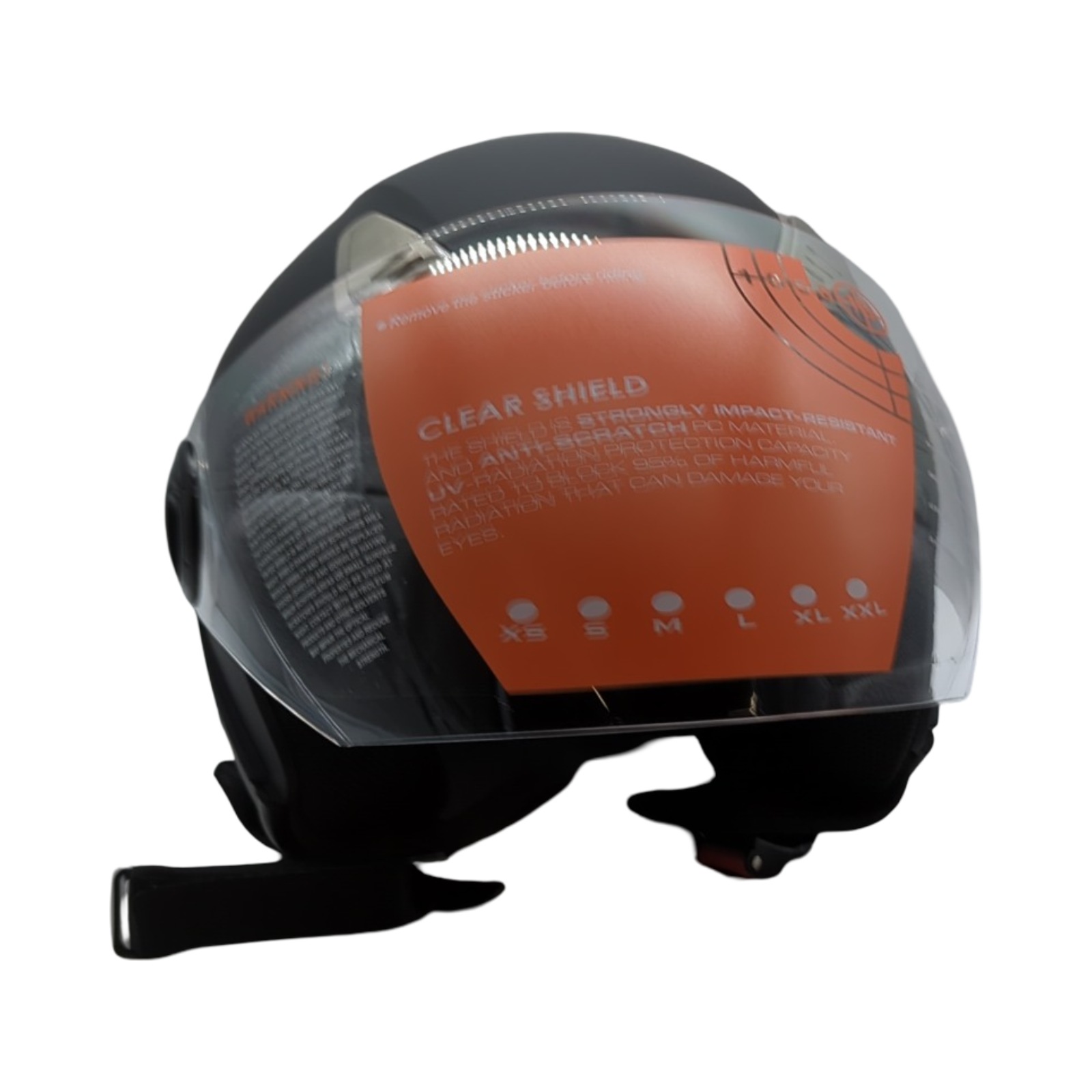 VEVOR Motocross-Helm 3/4 Gesicht ABS Bluetooth-Wechselglas ECE-geprüft Größe S