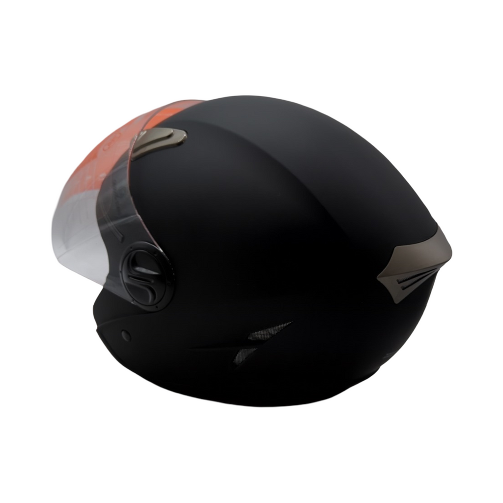 VEVOR Motocross-Helm 3/4 Gesicht ABS Bluetooth-Wechselglas ECE-geprüft Größe S