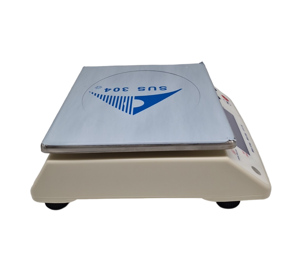 Elektronische Waage 12kg IP53 Präzision 1g abnehmbarer Edelstahl-Plattform 29,8x23,6cm