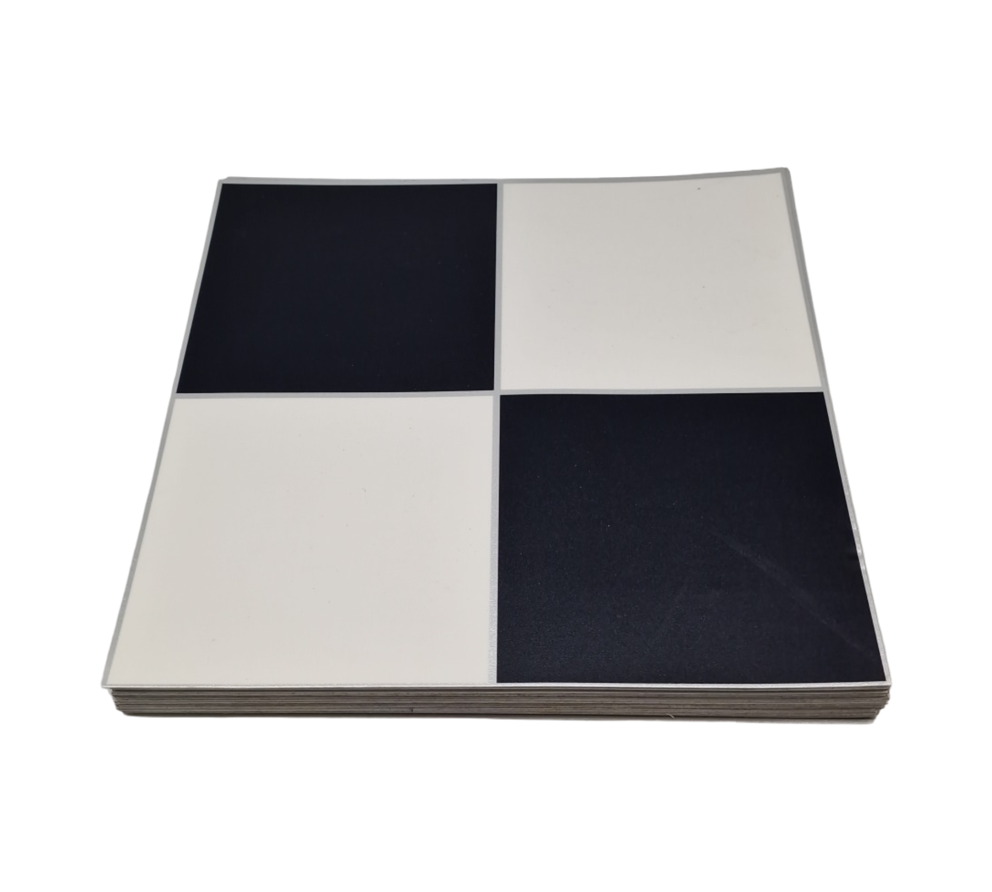 Homease PVC Bodenbelag Selbstklebende Fliesen Vinylboden Rutschfest Wasserdicht Schneidbar 30x30cm 50 Stück