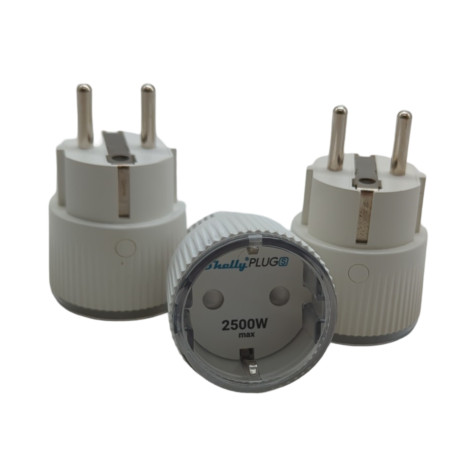 Shelly Gen3 Wi-Fi Steckdosen Set 3er Pack weiß matt