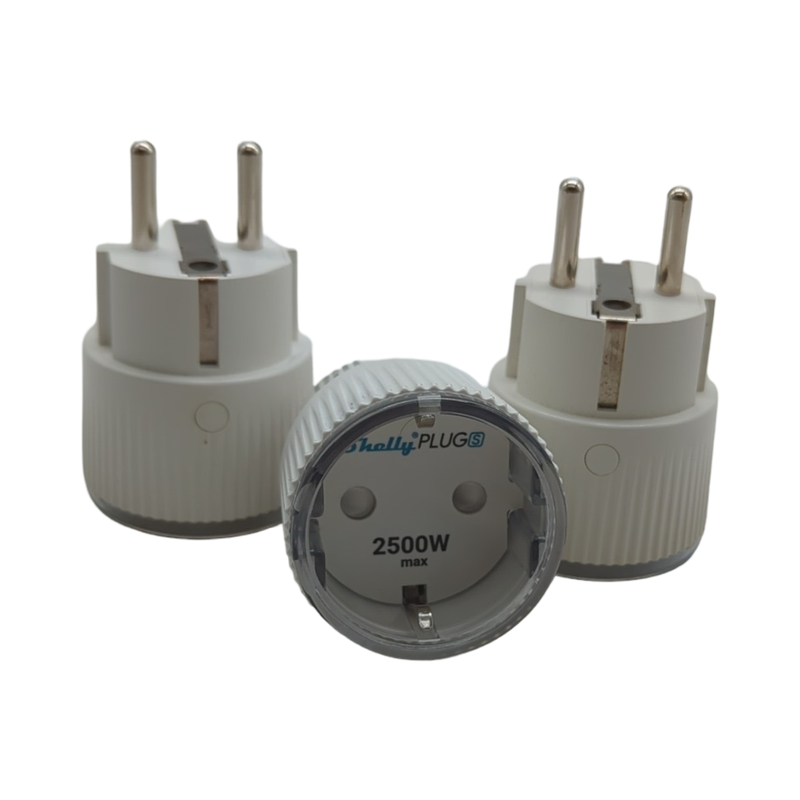 Shelly Gen3 Wi-Fi Steckdosen Set 3er Pack weiß matt