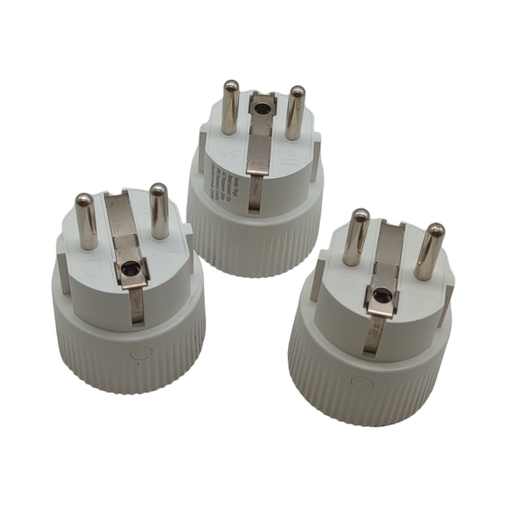 Shelly Gen3 Wi-Fi Steckdosen Set 3er Pack weiß matt