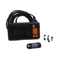 Romon Endoskop, industrielles HD-10800P-Endoskop, wasserdichte digitale Periskopsonde mit Kamera zur Rohrinspektion, 4,3"-LCD-Bildschirm