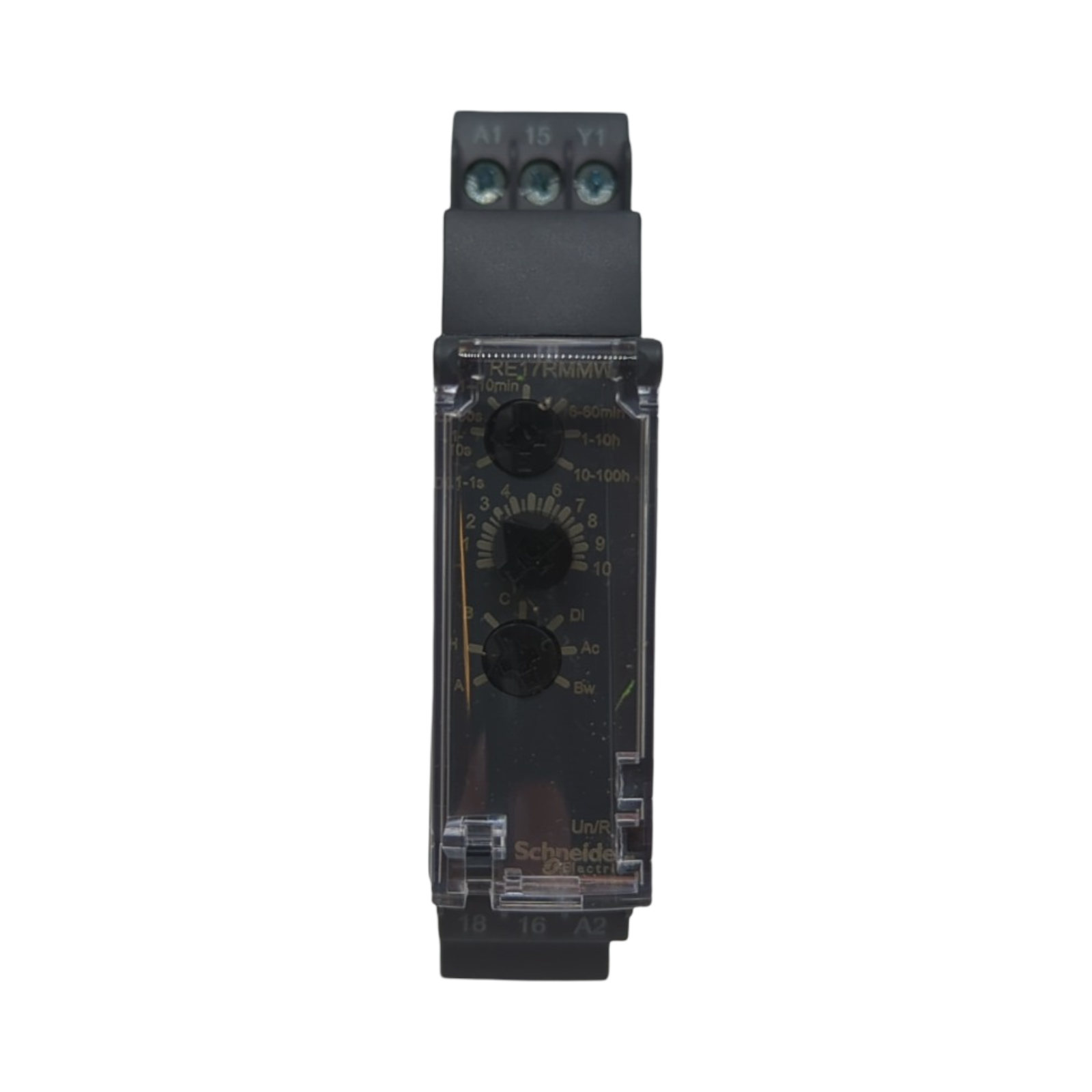 Schneider Electric Harmony Time Zeitrelais, 10 Funktionen, 0,1s-100h, Relais 1W, Artikelnummer RE17RMMW