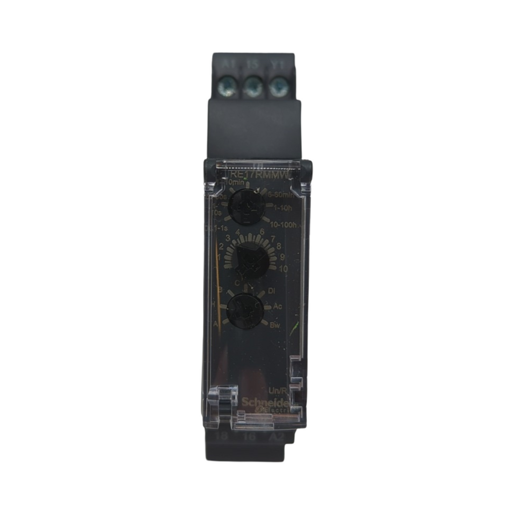 Schneider Electric Harmony Time Zeitrelais, 10 Funktionen, 0,1s-100h, Relais 1W, Artikelnummer RE17RMMW