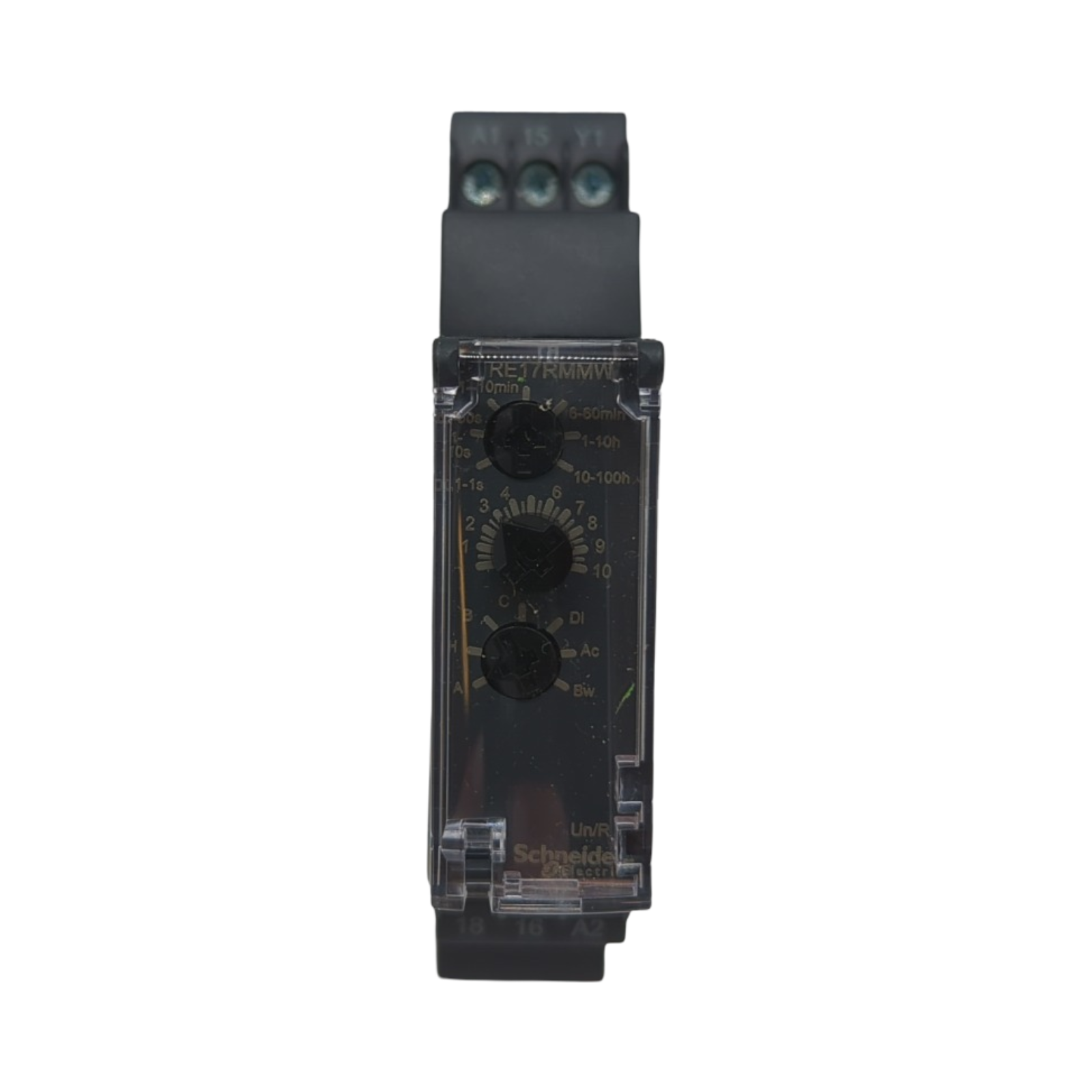 Schneider Electric Harmony Time Zeitrelais, 10 Funktionen, 0,1s-100h, Relais 1W, Artikelnummer RE17RMMW