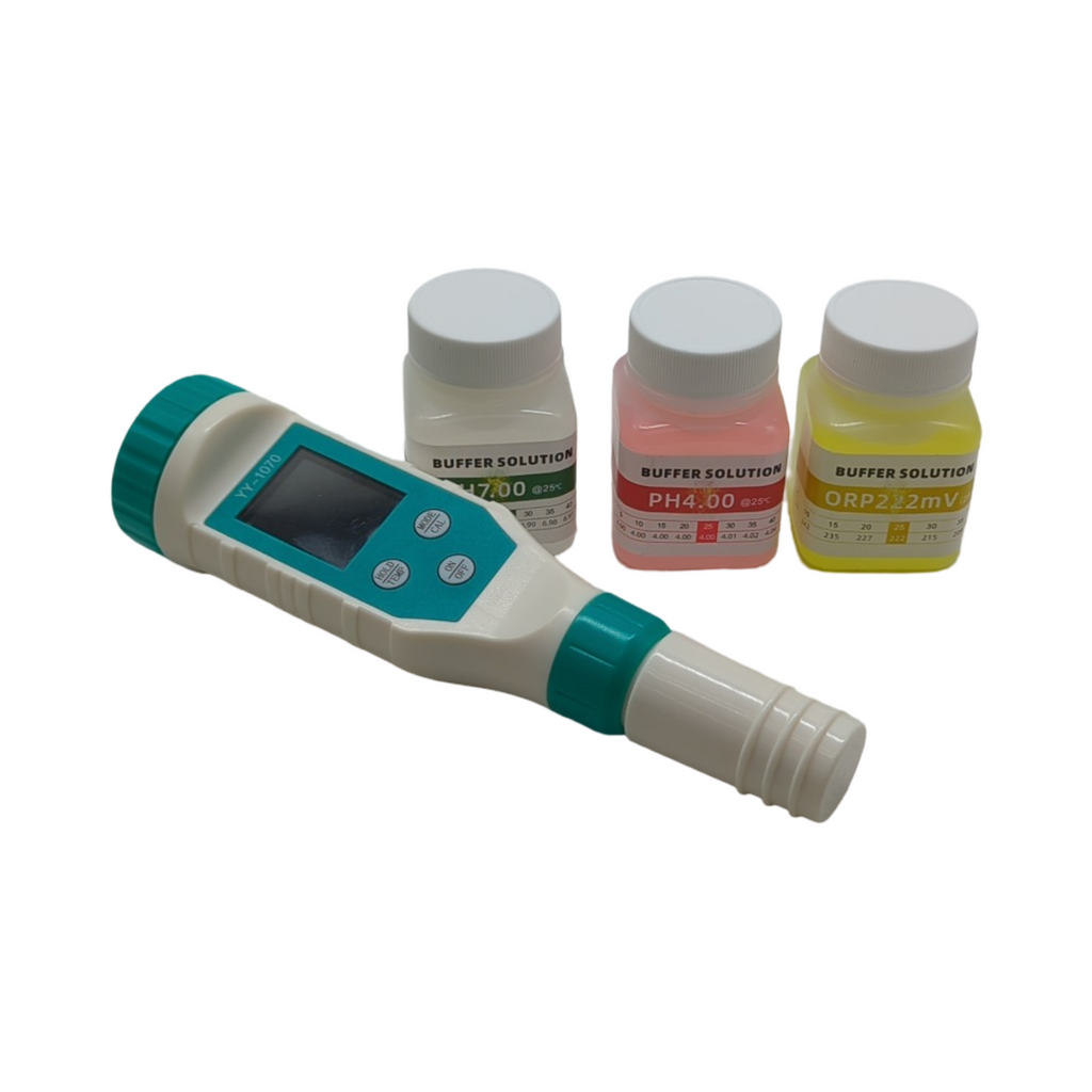 YIYEGO Digitaler 7in1 Pooltester Chlor pH Salzgehalt Wasserqualität FAC ORP Messgerät