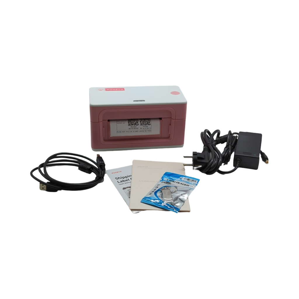 MUNBYN 2025 Etikettendrucker Thermodrucker Bluetooth USB 4x6 Zoll 150mm/s